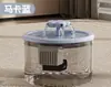 Nuevo Dispensador de Agua Automático para Mascotas de Gran Capacidad de 3.8L Perro Gato Universal Silencioso Anti-fugas Visible Bebedero por Gravedad