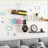 Pegatinas de Pared Estéreo 3D Decoración de Pared de Fondo de TV Madera Maciza Sala de Estar Guardería Habitación de Niños Creativo Desmontable