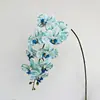 Flores Artificiales Phalaenopsis de Alta Gama Impresas en 3D Flores Falsas Ambiente Cálido para Sala de Estar Arreglo Floral de Piso para Bodas Accesorios de Boda
