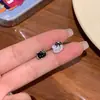 Acero de Titanio 316L Dulce Fresco Lazo Negro Oreja de Gato Kt Joyería Hélice de Oreja Stud Super Brillante Circonita Stud para Piercing en la Oreja para Mujeres