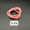 Serie Miu Cuerda Trenzada DIY de 5 mm Cuerda Redonda de Punto de Salto Colorida Cuerda para Bolso Intercolorido Ropa Cinturón Cuerda Sudadera Cordón para Zapatos
