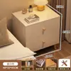 Mesita de Noche Pequeña Simple Moderna Gabinete Pequeño Simple Gabinete de Almacenamiento Habitación de Alquiler Dormitorio Hogar Estante de Almacenamiento de Mesita de Noche