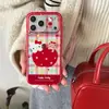 Funda para Teléfono Estilo Japonés y Coreano Cuadros Estrella Manzana Panda Gato Adecuada para iPhone 18 Pro Max, iPhone 17/16/15