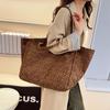 Moda Transfronteriza Otoño 2025 Bolso Tote Nuevo Estampado de Leopardo Gran Capacidad Bolso de Mano de Moda Bolso de Hombro Versátil Casual