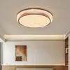 [Transfronteiriço] Lustre Retrô do Salão Principal, Luminária de Teto de Luxo de Espectro Total para Sala de Estar, Padrão de Proteção Ocular Estilo Francês para Iluminação de Sala de Jantar, Nogueira