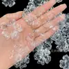 Pulsera, cadena para teléfono, colgante para coche y accesorio de cuentas DIY de flor transparente irregular de 40 mm - un artículo de moda popular en Douyin