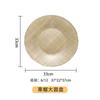Plato de vidrio de lujo ligero de estilo europeo, plato occidental, plato para ensalada, bistec, plato de decoración de escritorio para banquetes, base para plato