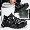 Zapatos de hombre, dad shoes de hombre, zapatillas, malla transpirable, puntera ancha, suela gruesa, zapatos versátiles, para exteriores, para ir al trabajo, zapatos casuales