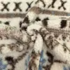 Tecido de Veludo Jacquard Estrela Justa Espesso Quente de Pelúcia para Roupas Infantis, Casacos, Roupas de Casa e Cobertores