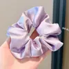 Elástico de Cabelo de Letra Mercerizado de Temperamento para Mulheres com Ponto de Bola Elástico Alto para Rabo de Cavalo Faixa de Cabelo Elástico de Borracha