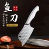 Mini Faca de Cozinha Doméstica Aço Inoxidável Fatiar Dedicada Matar Peixe Mulheres Forjada Aço Integral Faca Pequena Faca Afiada Faca para Peixe Pequeno