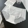Bragas Triangulares de Seda de Hielo Ultra Delgadas de Secado Rápido Sin Costuras Transpirables para Mujer Talla Grande de Verano