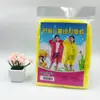 Impermeable poncho de una pieza portátil con capucha y cordón con banda elástica, impermeable desechable para niños y niñas de primaria
