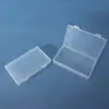 Rectangular Goma para el Cabello Accesorio para el Cabello Juguete Brocha de Maquillaje Papelería Caja de Empaque Artículos Pequeños Caja de Almacenamiento de Plástico Piezas Caja de PP