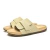Pantuflas Suaves de Verano para Hombre con Suela Gruesa para el Hogar, Sandalias de Playa Transpirables de EVA Antideslizantes y Resistentes al Desgaste para Usar Afuera