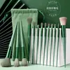 Set de 13 BrochasSet de Brochas de Maquillaje para Base, Sombras y Rubor, Cerdas Suaves, Portátil, Ideal para Principiantes, Exclusivamente para Ventas Transfronterizas