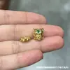 Cuentas de barril finamente elaboradas en cobre puro con incrustaciones, cuentas espaciadoras, motivos de león y danza del león, pulseras, collares y colgantes hechos a mano para DIY