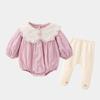 Ropa de Bebé, Ropa de Otoño, Mameluco de Otoño para Bebé Niña, Mameluco de 100 Días y Luna Llena para Bebé y Niño Pequeño, Mangas Largas de Algodón Puro