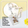 Portatarjetas Transparente Shaker para Hobby Etiqueta de Nombre para Estudiante Tarjeta de Campus Portatarjetas IC En Stock Lanyard para Empleado Funda Protectora para Tarjeta de Identificación de Fábrica