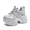 Zapatos Deportivos de Malla con Lentejuelas para Hombre y Mujer, Estilo Nuevo Invierno 2026, Suela Gruesa de Terciopelo, Zapatos Ocultos para Aumentar la Altura, Mujer