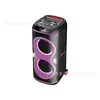 Altavoz Bluetooth Nuevo para Fiesta Subwoofer Pesado Alta Potencia Exterior Hogar Audio de Fiesta de Alto Valor con Luces RGB