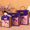 Cajas de Regalo al por Mayor, Cajas de Regalo con Temática de Flores, Cajas de Mano, Cajas de Regalo para Souvenirs, Cajas de Regalo con Asa de Bambú, Cajas de Empaque para Regalar