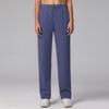 Pantalones de Pierna Ancha con Caída de Modal Lavado a la Arena Softstreme Cintura Alta Sueltos para Correr Fitness Deportes Pantalones Largos Pantalones de Yoga