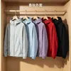 Chaqueta deportiva con capucha a prueba de viento e impermeable para senderismo y montañismo al aire libre, cortavientos casual estilo montaña para pareja