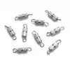 Fecho de Parafuso com Argola de Textura Fina Banhado a Cobre Fivela de Joia Acessórios para Joias DIY Conector de Pulseira Colar Material do Fecho