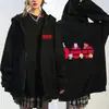 Cárdigan Sudadera con Merchandising de Grupo K-Pop, Sudadera con Capucha con Cremallera Estampada Arirang World Tour, Ropa Casual Holgada de Apoyo para Fans