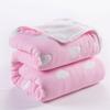 Manta Toalla de Gasa de 6 Capas de Algodón Puro Toalla de Baño para Bebé Gasa Simple/Doble Manta de Aire Acondicionado Colcha de Algodón Puro para Niños Transpirable