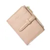Billetera para Mujer de Cuero Suave PU 80% de Descuento Portatarjetas de Alto Valor Estilo Ins Transfronterizo Bifold Corto Fresco Billetera para Monedas y Tarjetas Venta al por Mayor