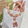 Pulsera Bodhi Little Koi para hombre y mujer, con colgante de garra de gato y cuentas Bodhi, ideal para estudiantes, ideal para el juego cultural.