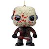 Decoraciones de rol de película de terror de Halloween transfronterizas, decoraciones colgantes de fiesta de terror de calabaza planas de acrílico