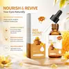 Solución para el cuidado de los ojos con miel, bestseller transfronterizo, refrescante e hidratante, alivia la irritación y sequedad ocular, gotas para los ojos cómodas