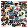 800 Adesivos de Carro de Desenho Animado Graffiti Transporte Carro de Corrida Decoração Mala Prêmio Adesivos Infantis Atacado