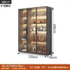 Armário de exposição com porta de vidro para miniaturas, adequado para sala de estar de casa, brinquedos de blind box, modelos Lego, itens decorativos, estante, armário de vinho, uso comercial