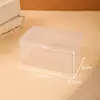 Caja Vacía Rectangular de Doble Hebilla Plástico Transparente Joyería Cuentas Caja de Embalaje Caja de Almacenamiento de Accesorios de Ferretería Caja para Componentes Digitales