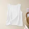 2026 Comercio Exterior Transfronterizo Europeo y Americano Ropa de Mujer Amazon Chaleco de Punto de Bambú para Mujer Suéter Holgado sin Mangas Chaleco Top t