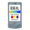 El Lobo Grande Pg-835Xl/Cl-836Xl es Adecuado para Impresoras Canon Ip1188 Que Se Pueden Rellenar con Tinta y Ahorra Tinta