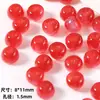 Olho de Gato Sonhador Cor Cereja Gradiente Resina Céu Estrelado Contas Soltas Contas de Fio Pulseira DIY Feita à Mão Colar Acessórios de Joias