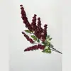 Decoração de flor artificial salgueiro chorão Abler de 6 galhos transfronteiriça shopping center teto de rattan Mori casamento flor artificial flor de feijão atacado
