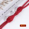 Hebilla de placa de cheongsam, hebilla decorativa hecha a mano para ropa china vintage, hebilla de estilo chino con botón de pipa de cola larga, hebilla para vestido de traje Tang