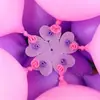 Suministros para bodas y fiestas de cumpleaños, accesorios para globos, clips para globos con forma de flor de ciruelo, clips de anillo multifuncionales, clips para arcos de globos, clips decorativos