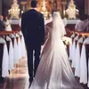 Decoración de Respaldo de Silla de Boda al Aire Libre Europea y Americana Malla Boda en Iglesia Guía de Camino para Ceremonia de Fiesta Decoración para el Hogar Transfronteriza
