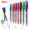 Bolígrafo Borrable de Color Papelería para Estudiantes Fricción Fácil Borrable con Calor Bolígrafo de Gel Transfronterizo Amazon Comercio Exterior Multicolor