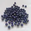 Atacado turmalina colorida colorida pequenas contas redondas esmalte perolado alto brilho joias contas soltas diâmetro 6mm