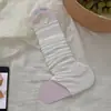 25 Pares de Calcetines Finos de Primavera para Mujer Estilo Ballet con Pie, Calcetines Slouch de Encaje Modernos, Calentadores de Piernas Versátiles para Protección Solar