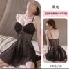 Nuevo camisón sexy de lencería sexy de corte bajo con tirantes sin espalda, vestido de una pieza, pijama abierto, traje sexy para mujer