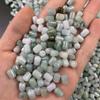 Cuentas antiguas de jadeíta de Myanmar, hechas a mano, pulsera de cuentas de barril, cuentas de arroz, accesorios de jade, cuentas sueltas, cuentas de jade al por mayor